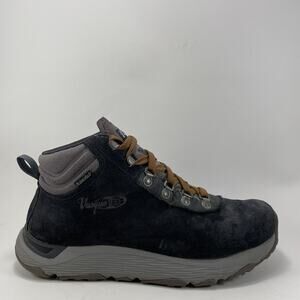 Vasque Sunsetter NTX Hiking Boots Mens Size 9.5 Black Ebony Suede Waterproof Mid
